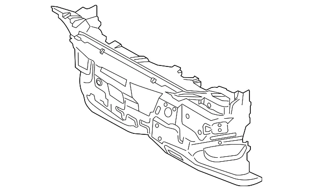 Engine Compartment Insulation - Ford (cj5z7801670d)