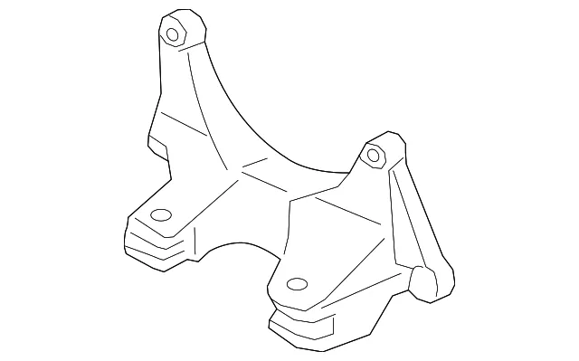 Automatic Transmission Mount Bracket - Ford (ck4z7a033a) - view 6