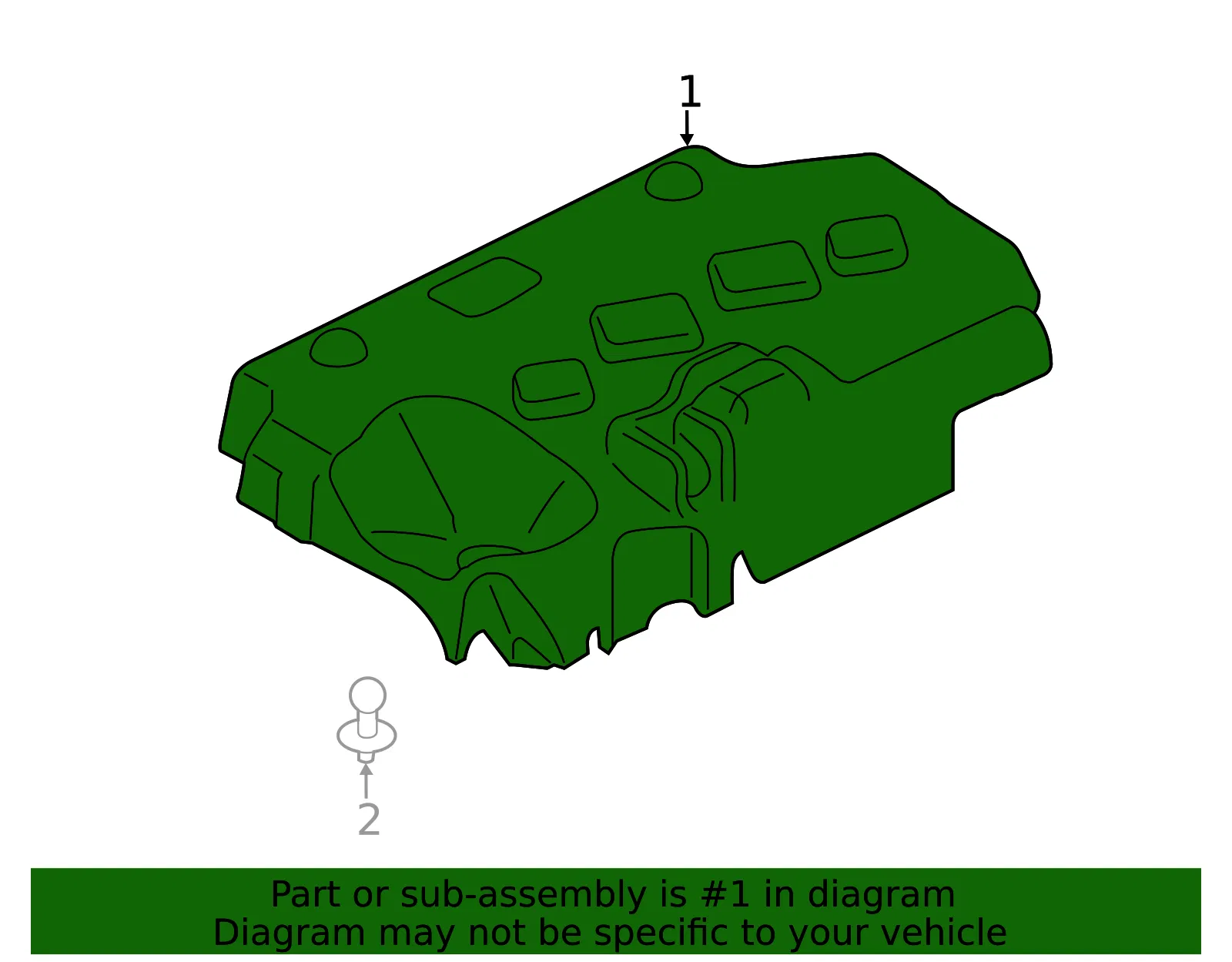 Engine Cover - Ford (ck4z9k540c) - view 5