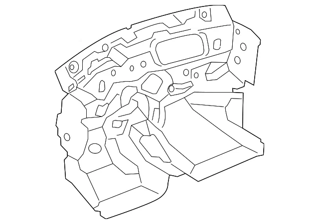 Engine Compartment Insulation - Ford (cn1z74046a24c)