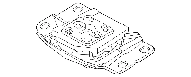 Automatic Transmission Mount Bracket - Ford (cv6z6068c) - view 5