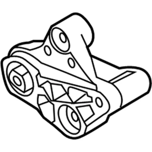 Automatic Transmission Mount Bracket - Ford (cv6z6e042b) - view 5