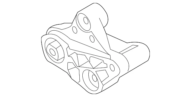 Automatic Transmission Mount Bracket - Ford (cv6z6e042b) - view 6