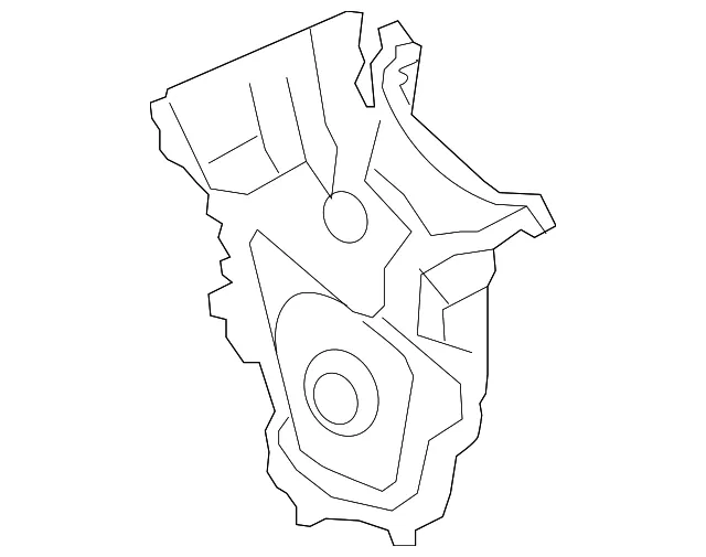 Engine Timing Cover - Mazda (cy0110500d)