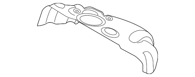 Exhaust Manifold Heat Shield - Mazda (cy0113390a)