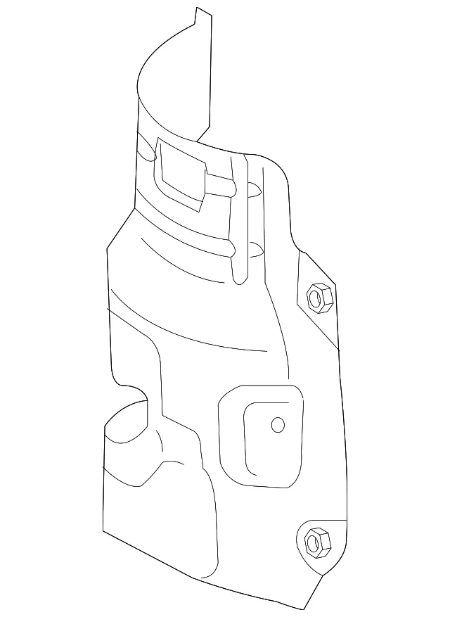Catalytic Converter Heat Shield - Mazda (cy0340870a)