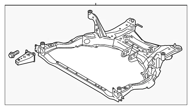 Engine Cradle - Mazda (d10e3480x)