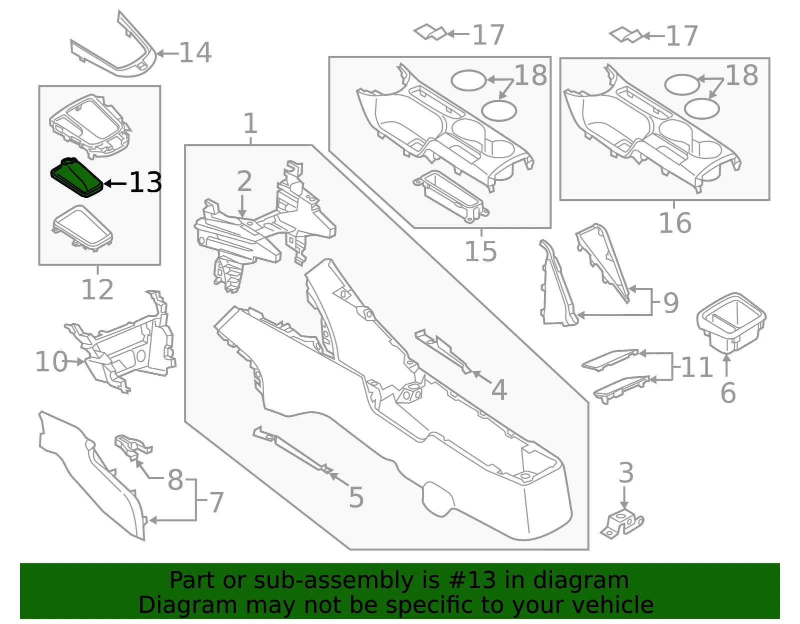 Automatic Transmission Shift Lever Boot - Mazda (da6d64330) - view 2