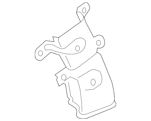 Fuel Filler Neck Bracket - Mazda (da8a4227xb)