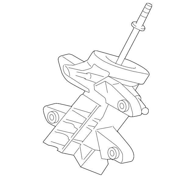 Manual Transmission Shift Lever - Mazda (df7146100d)