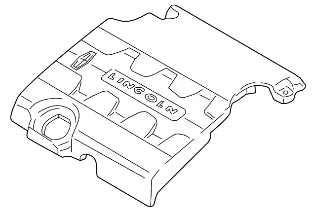 Engine Cover - Ford (dp5z6a949c) - view 4