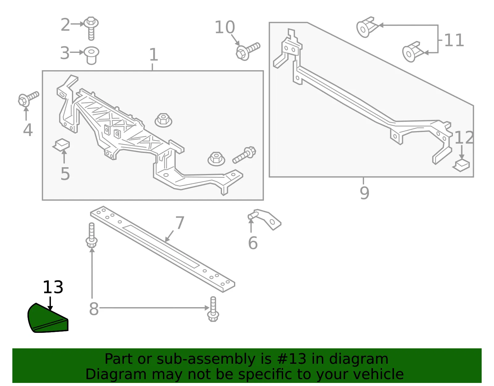 Insulator Engine Compartment - Ford (dp5z6k089a) - view 4