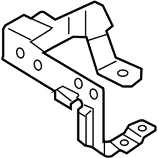 Automatic Transmission Shift Lever Bracket - Ford (dp5z7b229e) - view 3