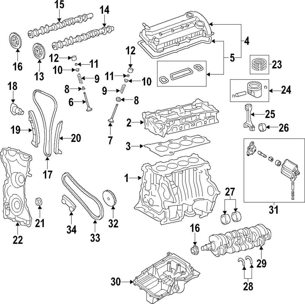 Engine Piston - Ford (ds7z6108a) - view 3