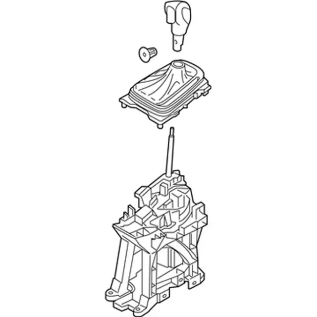 Automatic Transmission Shift Lever - Ford (e1gz7210ec)