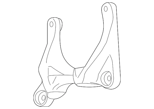 Automatic Transmission Mount Bracket - Ford (eb3z6068a) - view 2