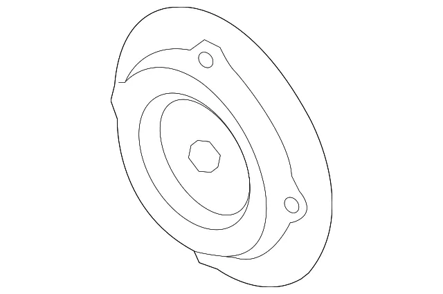 A/C Compressor Clutch - Ford (eb5z19d786a) - view 2