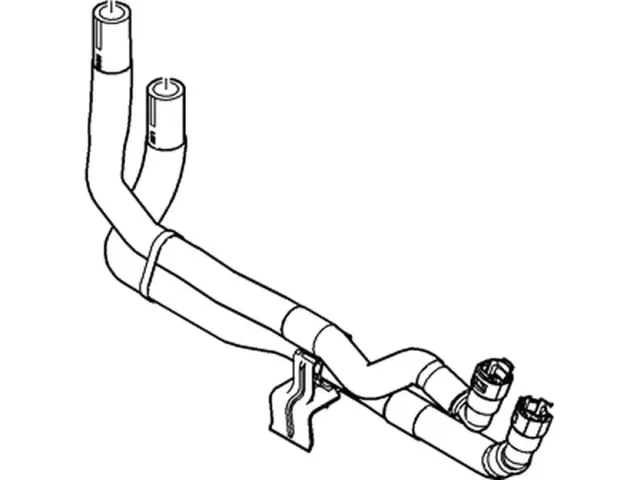 Engine Oil Cooler Hose Assembly - Ford (eb5z6a715a)