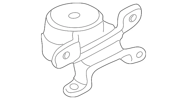 Engine Mount - Mazda (ec0739070b)