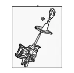 Automatic Transmission Shift Lever - Ford (ej5z7210ke) - view 6