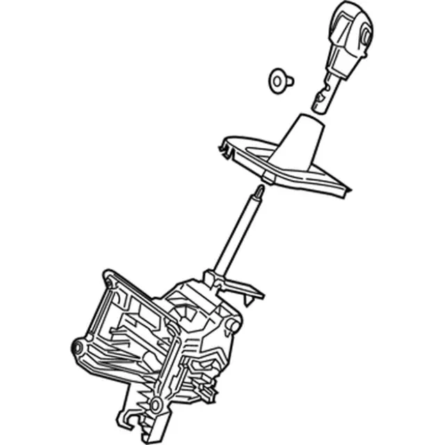 Automatic Transmission Shift Lever - Ford (ej5z7210mf) - view 5