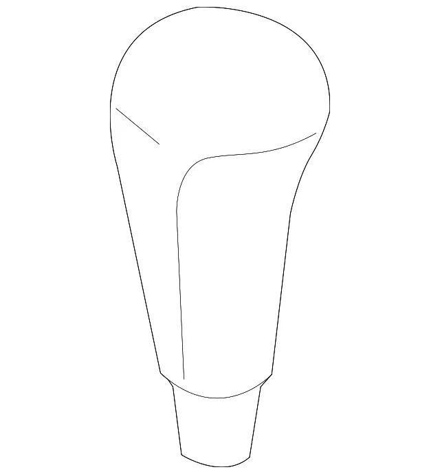 Automatic Transmission Shift Lever Knob - Mazda (f15446030b)