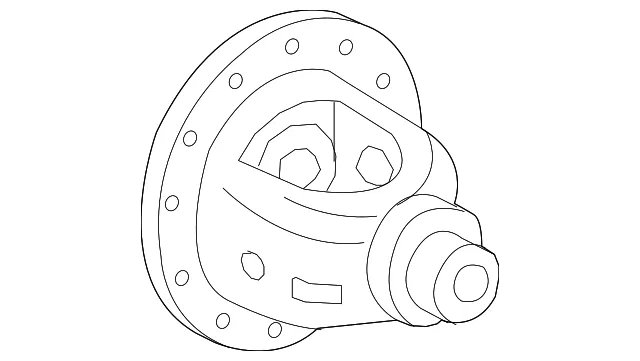 Differential Case - Ford (f2tz4204a) - view 3