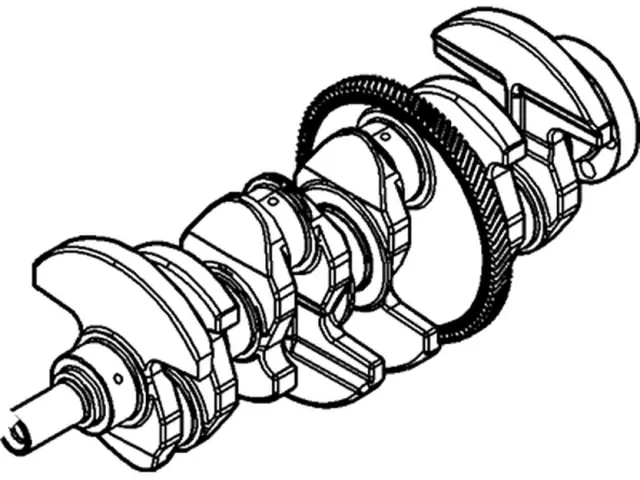 Crankshaft - Ford (fb5z6303a)