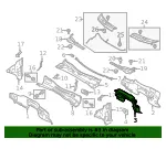Engine Compartment Insulation - Ford (fl3z1501588b) - view 9