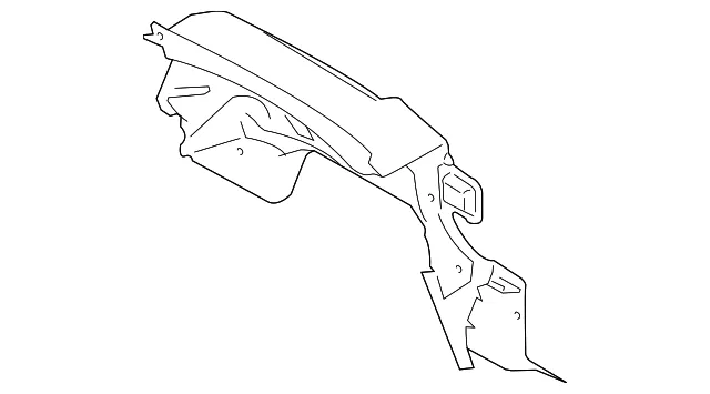 Engine Compartment Insulation - Ford (fl3z1501588c)