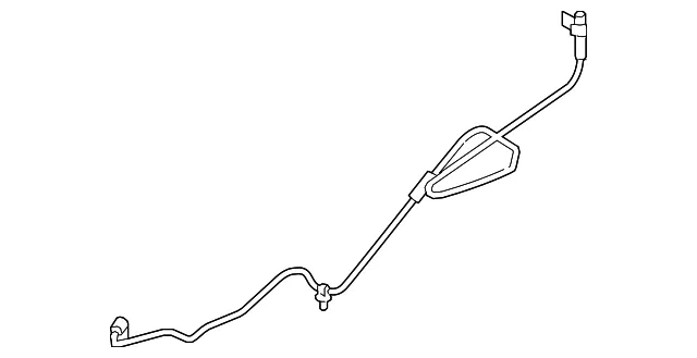 Differential Vent Hose - Ford (fl3z3b476a) - view 3