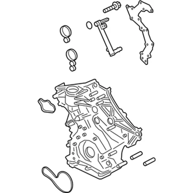 Engine Timing Cover - Ford (fl3z6019b) - view 2