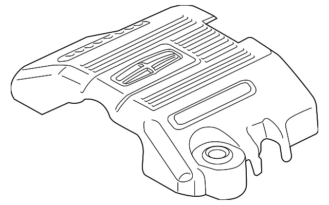 Engine Cover - Ford (fl7z6a949a) - view 3