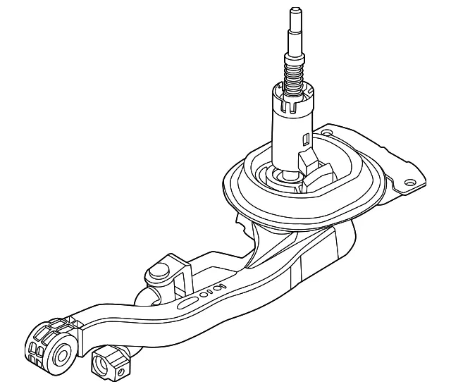 Shifter Assembly - Ford (fr3z7210e) - view 7