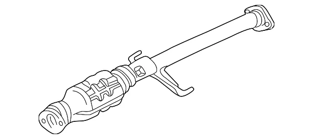Catalytic Converter - Mazda (fsaf20600a)