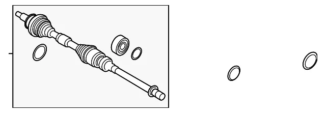 Axle Assembly - Mazda (ft0a2550x)