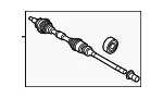 Axle Assembly - Mazda (ft172550x) - view 3