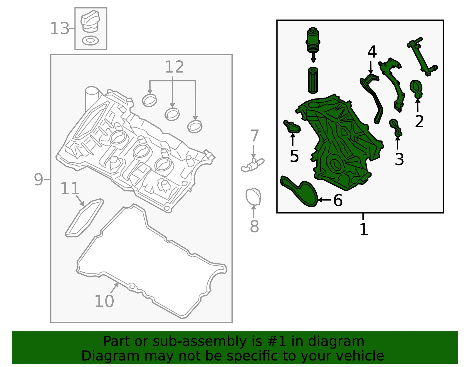 Engine Timing Cover - Ford (ft4z6019h) - view 6