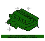 Engine Cover - Ford (g3gz6a949a) - view 7