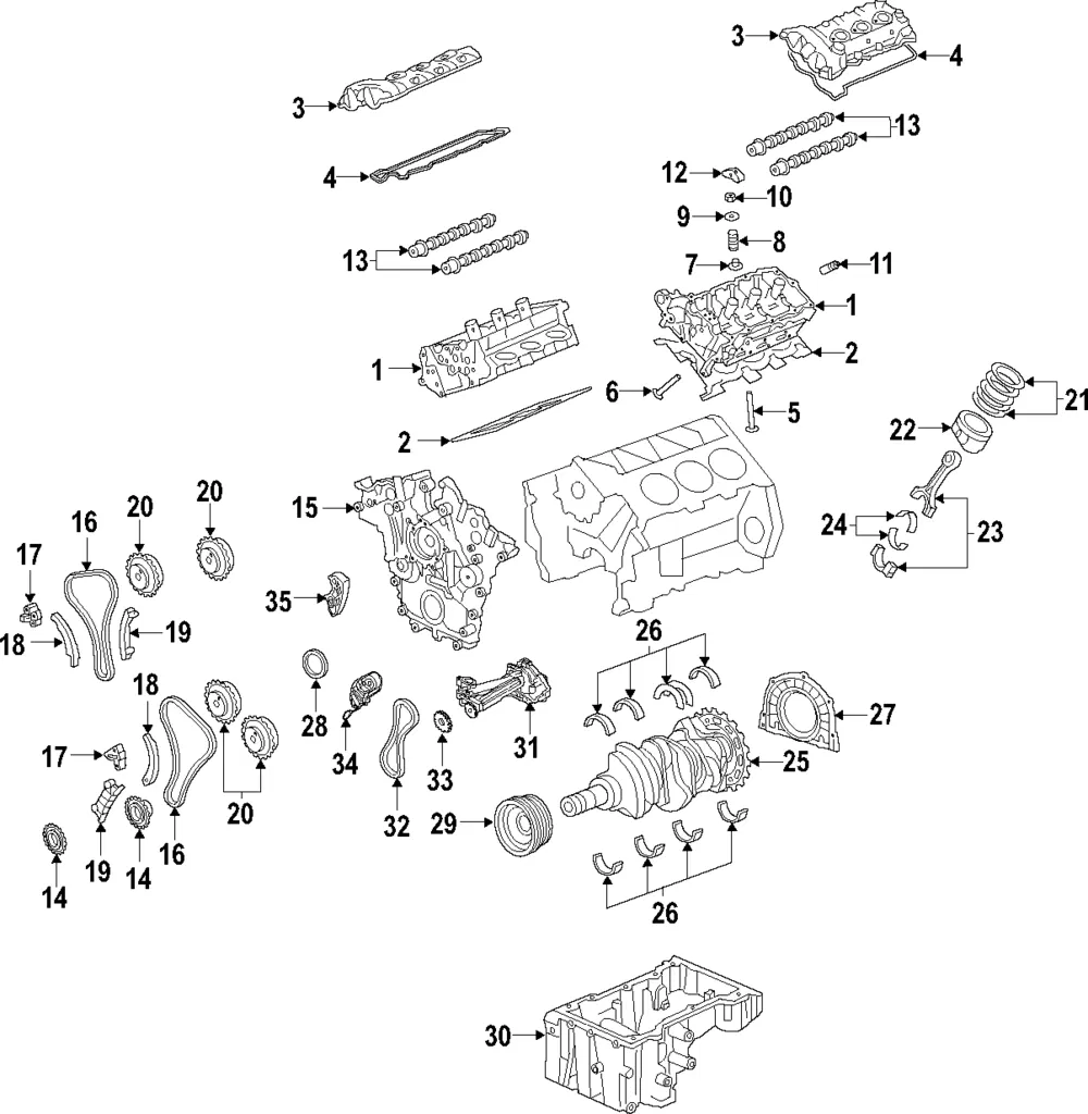 Engine Piston - Ford (gb8z6108g) - view 3