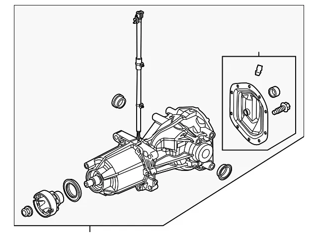 Differential Assembly - Ford (gd9w4000ab) - view 3