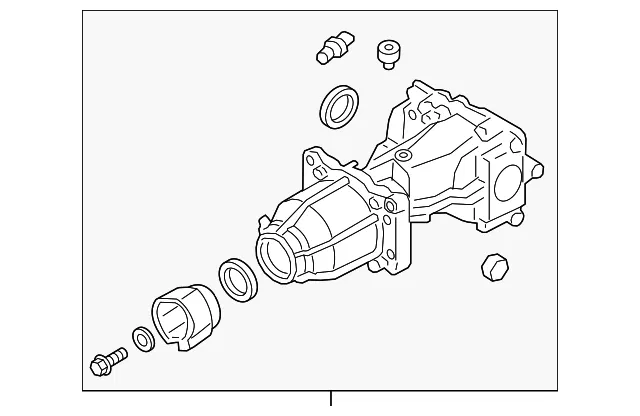 Axle Assembly - Rear - Ford (gd9w4000ca)