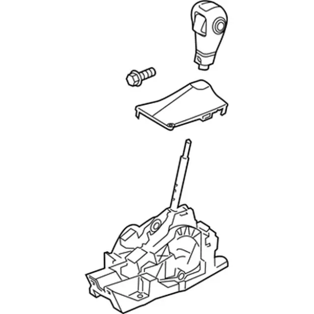 Automatic Transmission Shift Lever - Ford (gg1z7210bb)