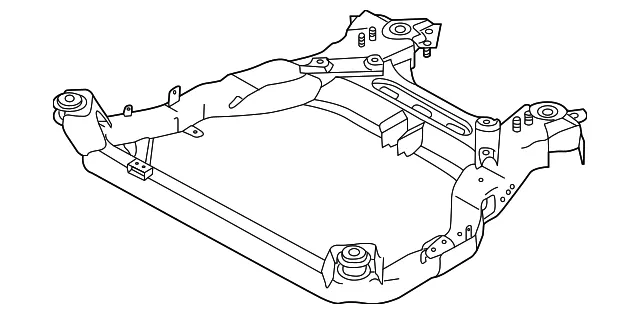 Engine Cradle - Mazda (gk2c3480xl)