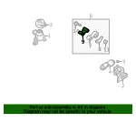 Engine Support Rod Bracket - Mazda (gk2e39011) - view 4