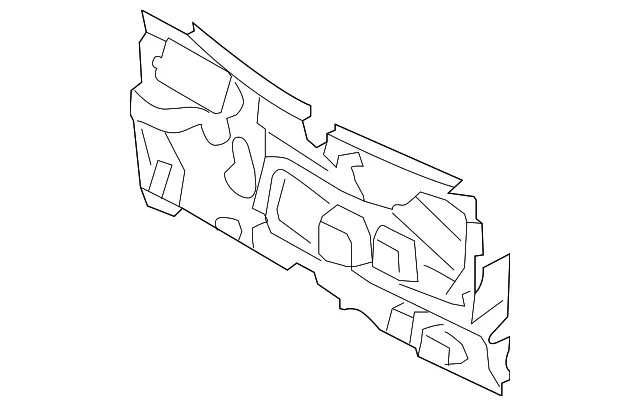 Engine Compartment Insulation - Mazda (gk2e6863xe)