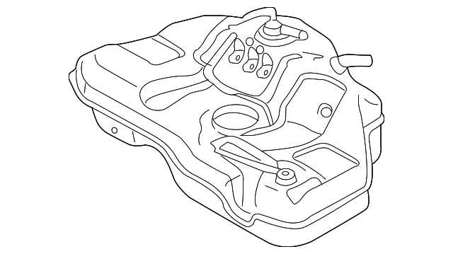 Fuel Tank - Mazda (gkya42110)