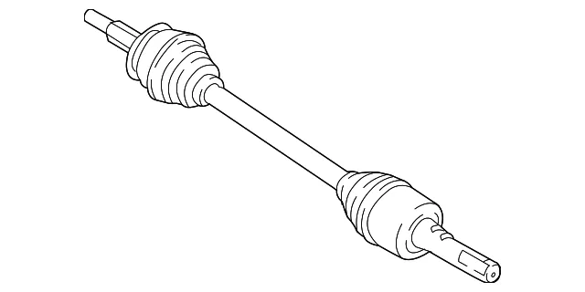 Axle Assembly - Ford (gl7z4k138b) - view 3
