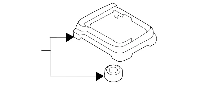 Automatic Transmission Shift Lever Boot - Mazda (grf564330)