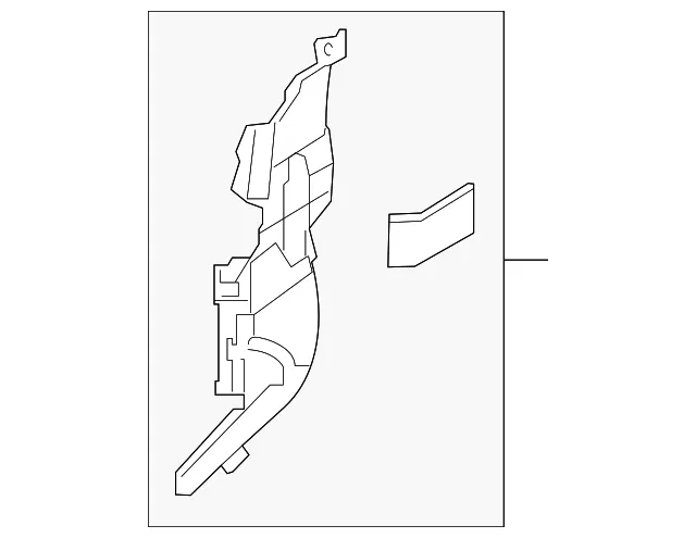 Fuel Filler Neck Mount Plate - Mazda (gsh74227y)